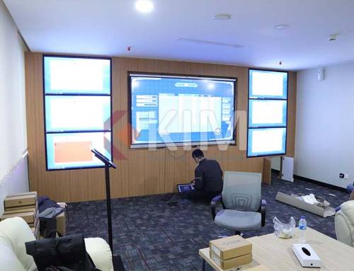 Instalasi Professional Display Pada Command Center di Pupuk Indonesia